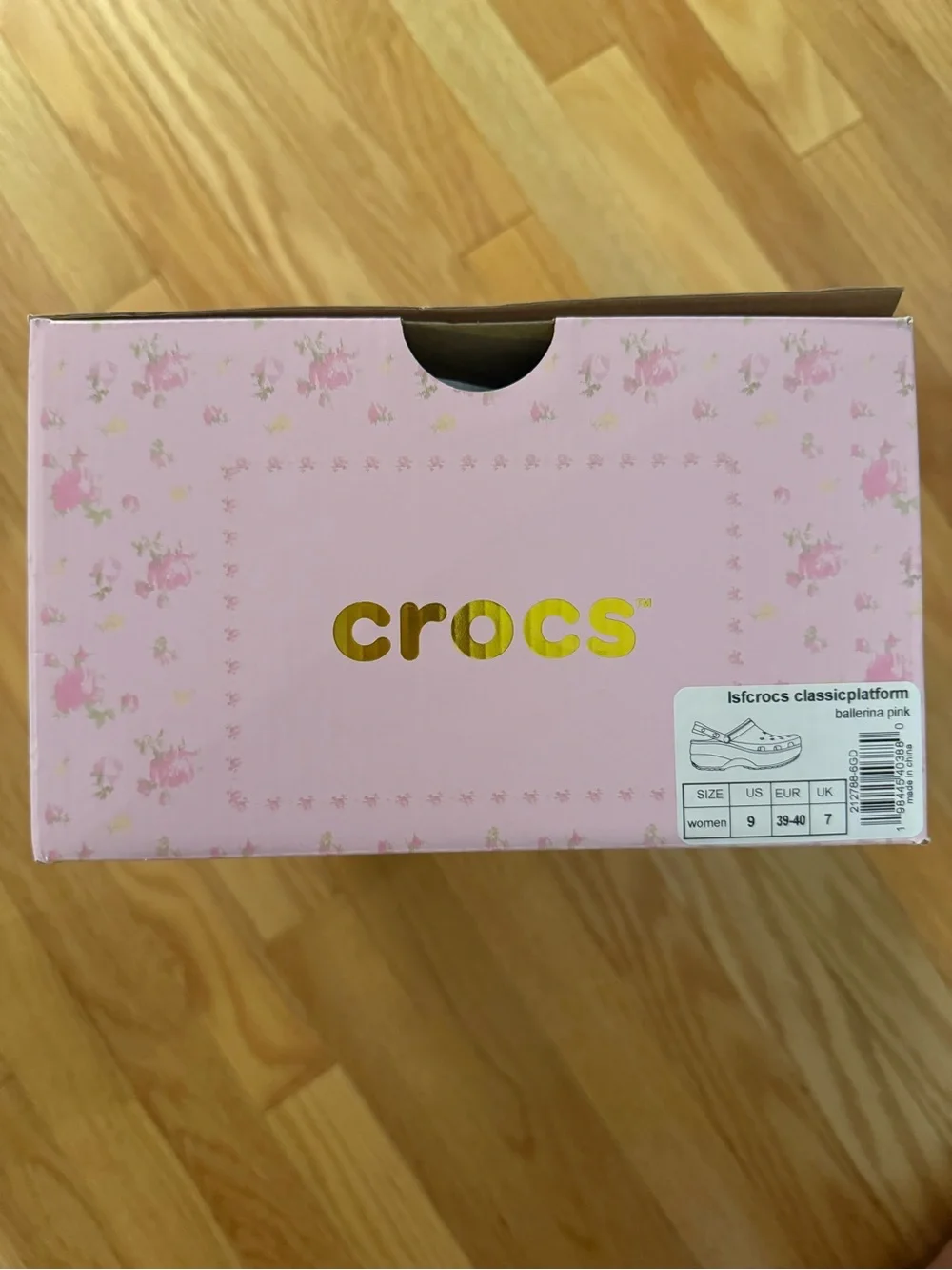 NWT- Crocs x Loveshackfancy- Classic Platform clog - Picture 8 of 8